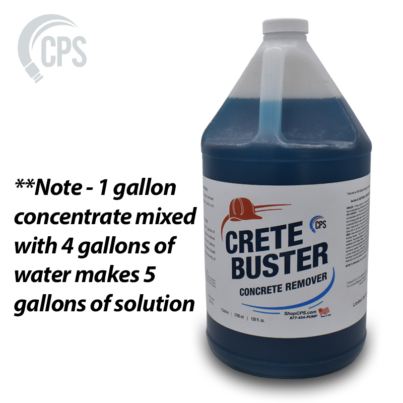 Professional Concrete Cleaner, Case of 4 Gallons